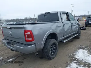 2022 Ram 2500 Laramie with VIN 3C6UR5FL8NG283134, listed as a IAAI auction lot 41300612 with 67,307 mi miles. Bid and sale history available at carsss.com. Image 4.