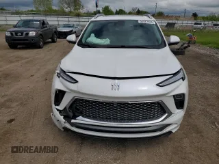 2024 Buick Encore GX Avenir with VIN KL4AMGSL8RB099347, listed as a Copart auction lot 56887555 with 4,234 mi miles and Salvage title. Bid and sale history available at DreamBid. Image 5.