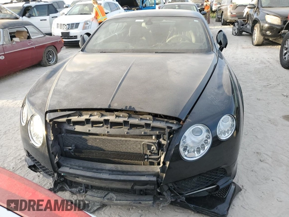 2013 Bentley Continental GT with VIN SCBFT7ZA4DC083123, listed as a Copart auction lot 75113674 with Not Provided miles and Salvage Title. Bid and sale history available at DreamBid. Image 5.