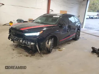 2024 Acura MDX Type S w/Advance Package with VIN 5J8YD8H85RL001335, listed as a Copart auction lot 75613164 with 13,010 mi miles and Salvage Title. Bid and sale history available at carsss.com. Image 1.