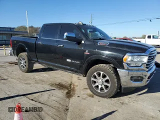 2020 Ram 2500 Laramie Longhorn с VIN 3C6UR5GLXLG223268, выставлен на аукционе Copart как лот 76683674 с пробегом 45 807 миль миль и Чистый • Clean title. История ставок и продаж доступна на DreamBid. Изображение 4.