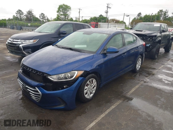 2017 Hyundai Elantra SE with VIN 5NPD74LF9HH179562, listed as a IAAI auction lot 41965114 with 102,984 mi miles and . Bid and sale history available at DreamBid. Image 2.