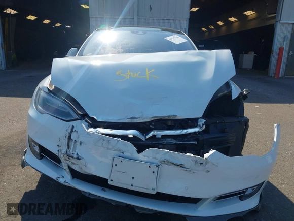 2016 Tesla Model S 90D with VIN 5YJSA1E26GF147327, listed as a IAAI auction lot 42077766 with 89,502 mi miles and . Bid and sale history available at DreamBid. Image 12.