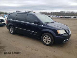 2011 Chrysler Town & Country Touring with VIN 2A4RR5DG7BR633566, listed as a Copart auction lot 53846195 with 183,456 mi miles and Clean Title. Bid and sale history available at carsss.com. Image 4.