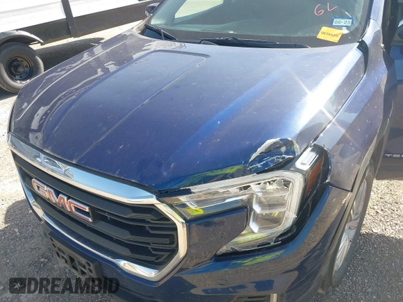 2022 GMC Terrain SLE с VIN 3GKALMEV8NL299095, выставлен на аукционе IAAI как лот 41987277 с пробегом 47 816 миль миль и . История ставок и продаж доступна на DreamBid. Изображение 6.