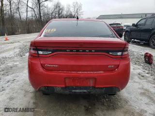 2013 Dodge Dart GT with VIN 1C3CDFCB2DD325091, listed as a Copart auction lot 45110635 with 142,583 mi miles and Salvage Title. Bid and sale history available at carsss.com. Image 6.
