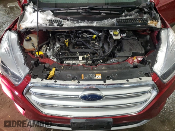 2019 Ford Escape SE with VIN 1FMCU9GD1KUA54817, listed as a Copart auction lot 44439405 with 91,534 mi miles and Salvage Title. Bid and sale history available at carsss.com. Image 13.