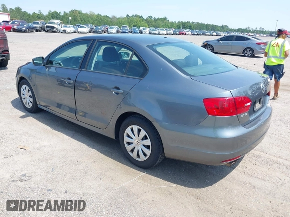 2014 Volkswagen Jetta S with VIN 3VW2K7AJ2EM328671, listed as a IAAI auction lot 42603027 with 156,137 mi miles and . Bid and sale history available at DreamBid. Image 3.