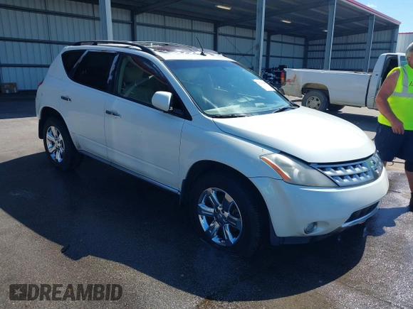 2007 Nissan Murano SL z VIN JN8AZ08W17W610620, wystawiony jako IAAI lot #42273560 z przebiegiem 136 542 mil mil oraz . Historia ofert i sprzedaży dostępna na DreamBid. Obrazek 1.