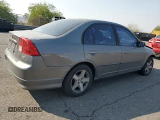 2005 Honda Civic EX with VIN 1HGES26755L011745, listed as a Copart auction lot 70913114 with 160,438 mi miles and Salvage Title. Bid and sale history available at DreamBid. Image 3.
