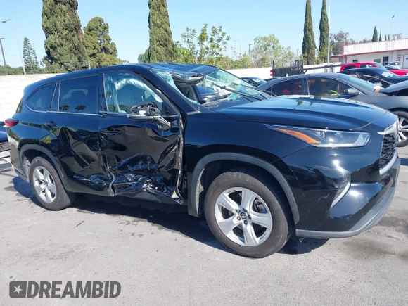 2021 Toyota Highlander L with VIN 5TDCZRAH0MS073013, listed as a IAAI auction lot 41969266 with 64,209 mi miles and . Bid and sale history available at DreamBid. Image 12.