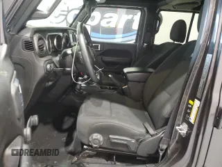 2021 Jeep Wrangler Unlimited Willys Sport with VIN 1C4HJXDN1MW679696, listed as a Copart auction lot 55693923 with 164,749 mi miles and Salvage title. Bid and sale history available at DreamBid. Image 7.