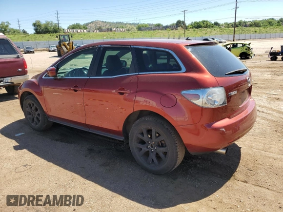 2008 Mazda CX-7 Grand Touring z VIN JM3ER29LX80190946, wystawiony jako Copart lot #61860475 z przebiegiem 136 545 mil mil oraz Czysty tytuł • Clean title. Historia ofert i sprzedaży dostępna na DreamBid. Obrazek 2.