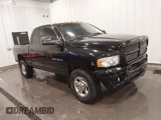 2005 Dodge Ram 3500 SLT with VIN 3D7LS38C85G810265, listed as a IAAI auction lot 41856058 with 164,027 mi miles. Bid and sale history available at carsss.com. Image 1.