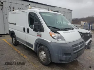 2016 Ram ProMaster Cargo with VIN 3C6TRVNG0GE111999, listed as a Copart auction lot 86973844 with Not Provided miles and Clean Title. Bid and sale history available at DreamBid. Image 4.