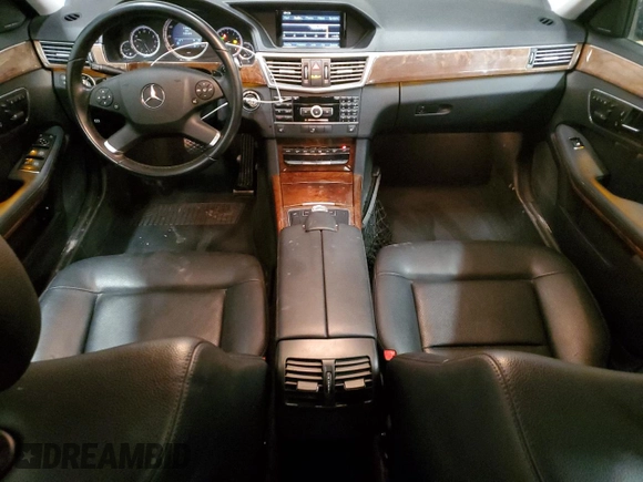 2011 Mercedes-Benz E 350 Luxury with VIN WDDHH8HB0BA281543, listed as a Copart auction lot 46035855 with 185,098 mi miles and Salvage Title. Bid and sale history available at DreamBid. Image 8.