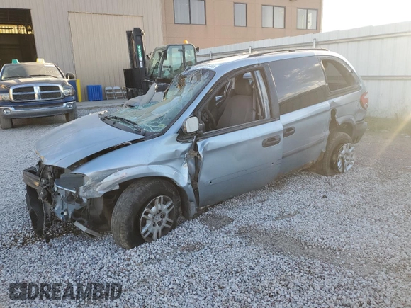 2006 Dodge Caravan SE z VIN 1D4GP25RX6B714344, wystawiony jako Copart lot #71977644 z przebiegiem Nie podano mil oraz Szkoda całkowita • Salvage title. Historia ofert i sprzedaży dostępna na DreamBid. Obrazek 1.
