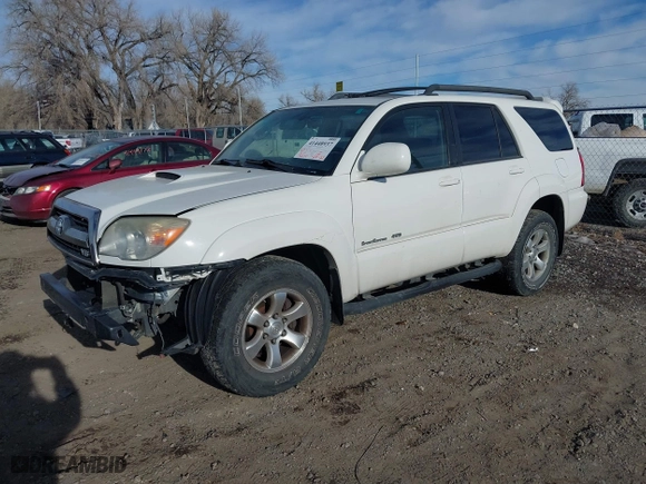 2007 Toyota 4Runner SR5 with VIN JTEBT14R678039102, listed as a IAAI auction lot 41448937 with 132,650 mi miles. Bid and sale history available at carsss.com. Image 19.