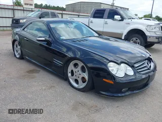 2005 Mercedes-Benz SL 500 with VIN WDBSK75F55F098583, listed as a IAAI auction lot 42430332 with 79,153 mi miles and . Bid and sale history available at DreamBid. Image 1.