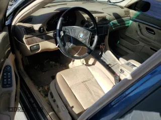 2001 BMW 7 Series 740iA with VIN WBAGG83441DN88645, listed as a Copart auction lot 47243405 with 0 mi miles and Clean Title. Bid and sale history available at carsss.com. Image 8.