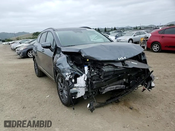 2023 Kia Sportage SX-Prestige with VIN KNDPXCAG1P7021044, listed as a Copart auction lot 54364995 with 38,023 mi miles and Salvage title. Bid and sale history available at DreamBid. Image 14.