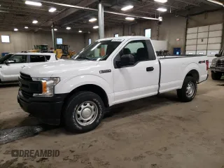2020 Ford F-150 XL z VIN 1FTMF1EB3LKD22043, wystawiony jako Copart lot #85072684 z przebiegiem Nie podano mil oraz Szkoda całkowita • Salvage title. Historia ofert i sprzedaży dostępna na DreamBid. Obrazek 1.