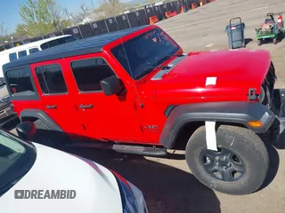 2020 Jeep Wrangler Unlimited Willys with VIN 1C4HJXDN5LW130646, listed as a IAAI auction lot 41979764 with 66,244 mi miles and . Bid and sale history available at DreamBid. Image 13.