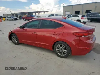 2017 Hyundai Elantra SE with VIN 5NPD84LF6HH009401, listed as a Copart auction lot 62397005 with 81,254 mi miles and Salvage title. Bid and sale history available at DreamBid. Image 2.