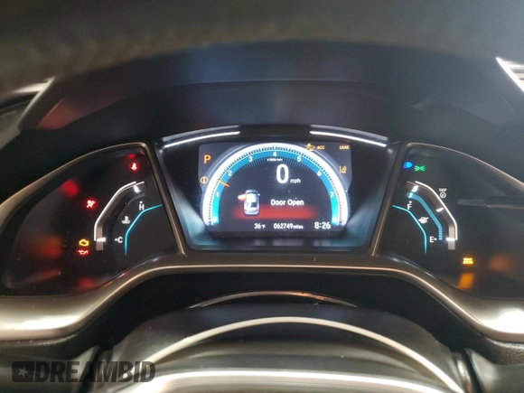 2020 Honda Civic Sedan Touring with VIN 19XFC1F96LE203872, listed as a Copart auction lot 46944375 with 72,000 mi miles and Salvage Title. Bid and sale history available at carsss.com. Image 9.