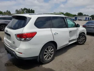2014 Nissan Pathfinder SL with VIN 5N1AR2MM2EC662215, listed as a Copart auction lot 61198205 with 152,409 mi miles and Salvage title. Bid and sale history available at DreamBid. Image 3.