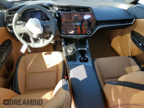 2024 Lexus RZ 450e Premium with VIN JTJAAAAB9RA026687, listed as a Copart auction lot 49332935 with 2,085 mi miles and Salvage title. Bid and sale history available at DreamBid. Image 8.