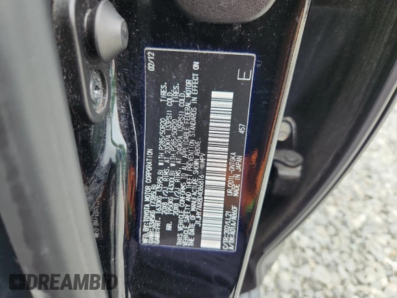 2013 Lexus LX 570 with VIN JTJHY7AX8D4086816, listed as a Copart auction lot 62361585 with Not provided miles and Clean title. Bid and sale history available at DreamBid. Image 12.