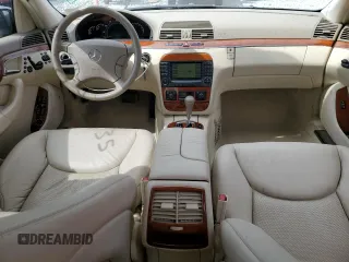 2006 Mercedes-Benz S 350 with VIN WDBNF67JX6A473802, listed as a Copart auction lot 50363905 with 89,735 mi miles and Salvage Title. Bid and sale history available at DreamBid. Image 8.