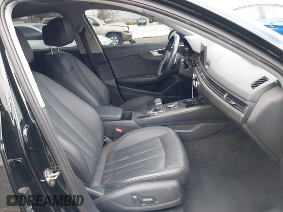 2017 Audi A4 Premium Plus with VIN WAULNAF41HN057768, listed as a IAAI auction lot 41483770 with 81,049 mi miles. Bid and sale history available at carsss.com. Image 5.