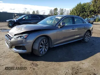 2021 Audi A4 Premium Plus z VIN WAUBBAF45MA018493, wystawiony jako Copart lot #81362114 z przebiegiem 38 972 mil mil oraz Szkoda całkowita • Salvage title. Historia ofert i sprzedaży dostępna na DreamBid. Obrazek 1.