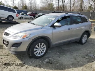 2010 Mazda CX-9 Sport with VIN JM3TB2MA2A0225759, listed as a Copart auction lot 43150095 with 119,130 mi miles and Salvage Title. Bid and sale history available at carsss.com. Image 1.