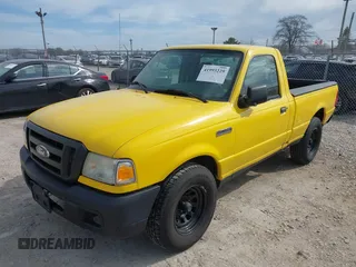 2007 Ford Ranger XL with VIN 1FTYR10D37PA68098, listed as a IAAI auction lot 41993229 with 210,383 mi miles. Bid and sale history available at carsss.com. Image 2.