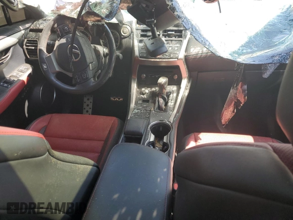 2020 Lexus NX 300 F Sport z VIN JTJSARBZ6L5002443, wystawiony jako Copart lot #45483525 z przebiegiem 50 843 mil mil oraz Nie do naprawy • Non repairable. Historia ofert i sprzedaży dostępna na DreamBid. Obrazek 8.