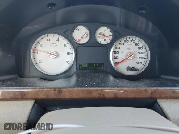 2005 Ford Five Hundred Limited with VIN 1FAHP28185G167332, listed as a Copart auction lot 79295983 with 74,445 mi miles and Clean Title. Bid and sale history available at carsss.com. Image 9.