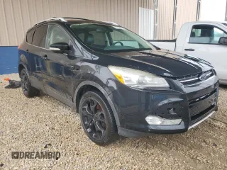 2013 Ford Escape Titanium with VIN 1FMCU0J98DUA01132, listed as a Copart auction lot 49501705 with 318,385 mi miles and Clean Title. Bid and sale history available at carsss.com. Image 4.