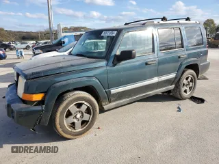 2006 Jeep Commander with VIN 1J8HH48N46C133122, listed as a Copart auction lot 80821094 with 216,412 mi miles and Salvage Title. Bid and sale history available at carsss.com. Image 1.