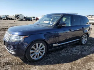 2016 Land Rover Range Rover Supercharged z VIN SALGS2EF8GA273685, wystawiony jako Copart lot #52106005 z przebiegiem 142 385 mil mil oraz Czysty tytuł • Clean title. Historia ofert i sprzedaży dostępna na DreamBid. Obrazek 1.