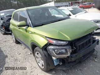 2020 Hyundai Venue SE with VIN KMHRB8A33LU039313, listed as a IAAI auction lot 41753319 with 92,872 mi miles and . Bid and sale history available at DreamBid. Image 1.