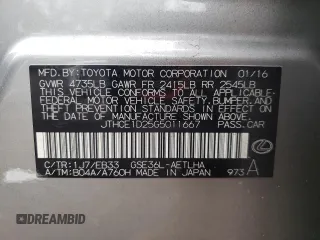2016 Lexus IS 350 с VIN JTHCE1D25G5011667, выставлен на аукционе Copart как лот 64392715 с пробегом 91 236 миль миль и Списание • Salvage title. История ставок и продаж доступна на DreamBid. Изображение 13.