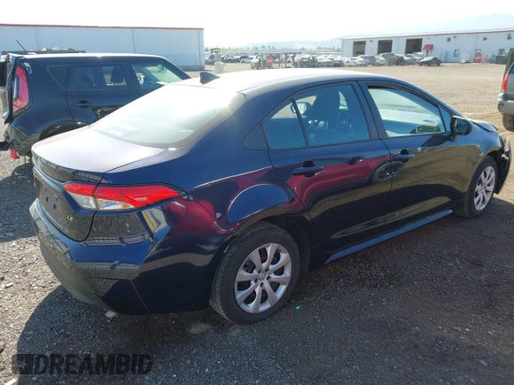 2023 Toyota Corolla LE with VIN 5YFB4MDE2PP048318, listed as a IAAI auction lot 42129589 with 30,213 mi miles. Bid and sale history available at carsss.com. Image 4.