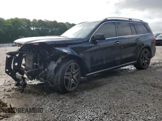 2019 Mercedes-Benz GLS 450 z VIN 4JGDF6EE1KB228423, wystawiony jako Copart lot #58850685 z przebiegiem 124 515 mil mil oraz Szkoda całkowita • Salvage title. Historia ofert i sprzedaży dostępna na DreamBid. Obrazek 1.