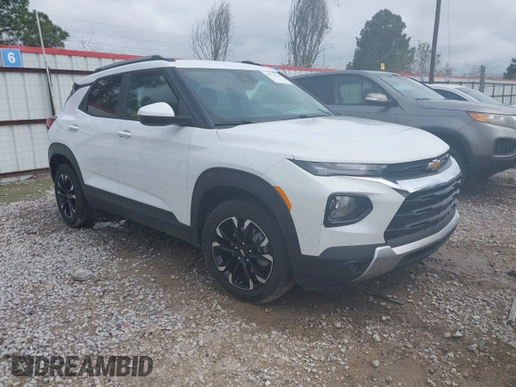 2023 Chevrolet TrailBlazer LT with VIN KL79MPS26PB052196, listed as a IAAI auction lot 41929241 with 6,401 mi miles and . Bid and sale history available at DreamBid. Image 1.