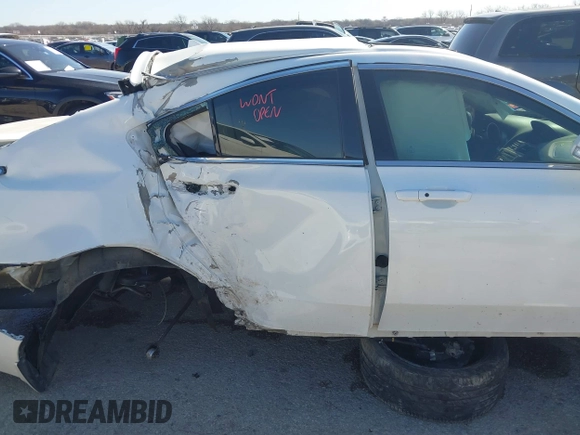 2012 Acura TL Tech Auto with VIN 19UUA8F54CA025791, listed as a IAAI auction lot 41770964 with 1 mi miles. Bid and sale history available at carsss.com. Image 6.