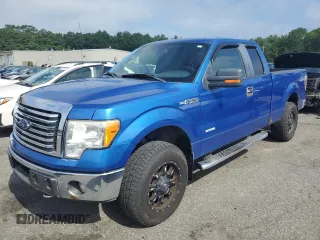 2011 Ford F-150 XL with VIN 1FTFX1ET2BFA82103, listed as a Copart auction lot 65287595 with 195,358 mi miles and Clean title. Bid and sale history available at DreamBid. Image 1.