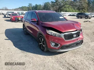 2018 Kia Sorento EX with VIN 5XYPH4A57JG409763, listed as a Copart auction lot 87258384 with 134,296 mi miles and Salvage Title. Bid and sale history available at DreamBid. Image 12.